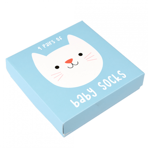 Baby Socks 4 Pairs | Kitten