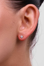 Load image into Gallery viewer, Petal Stud Earring | Silver