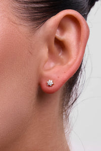 Petal Stud Earring | Gold