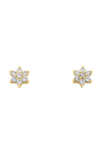 Petal Stud Earring | Gold