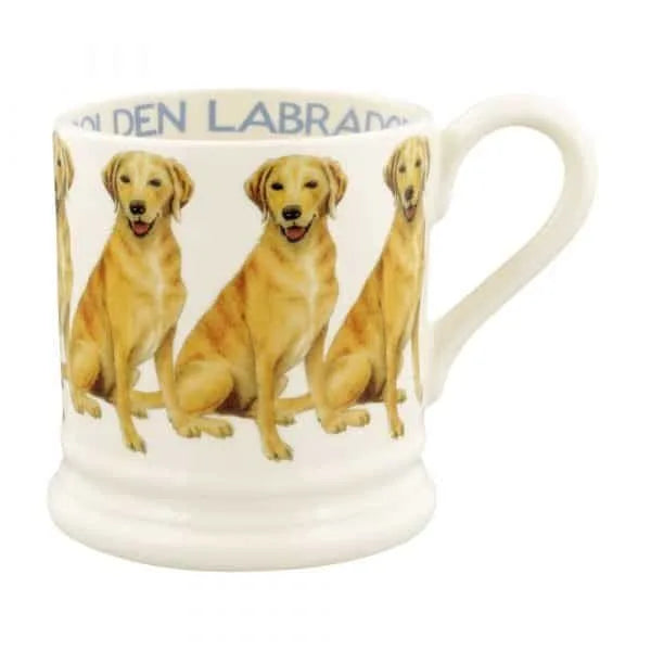 Dogs Golden Labrador 1/2 Pint Mug