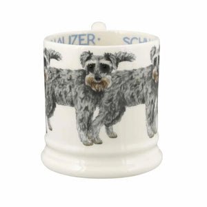 Dogs Schnauzer 1/2 Pint Mug