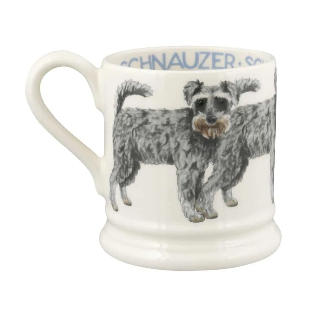 Dogs Schnauzer 1/2 Pint Mug