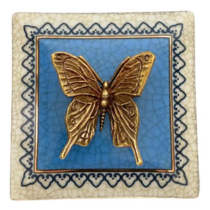 Entomologie Trinket Box | Mariposa Sapphire