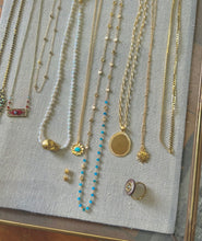 Load image into Gallery viewer, Blue Grotto Antique Necklace