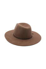 Load image into Gallery viewer, Kaiya Soft Wool Felt Fedora | Brown