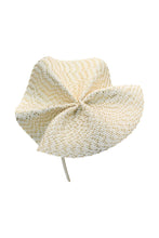 Load image into Gallery viewer, Zaria Fascinator | Ivory/Gold