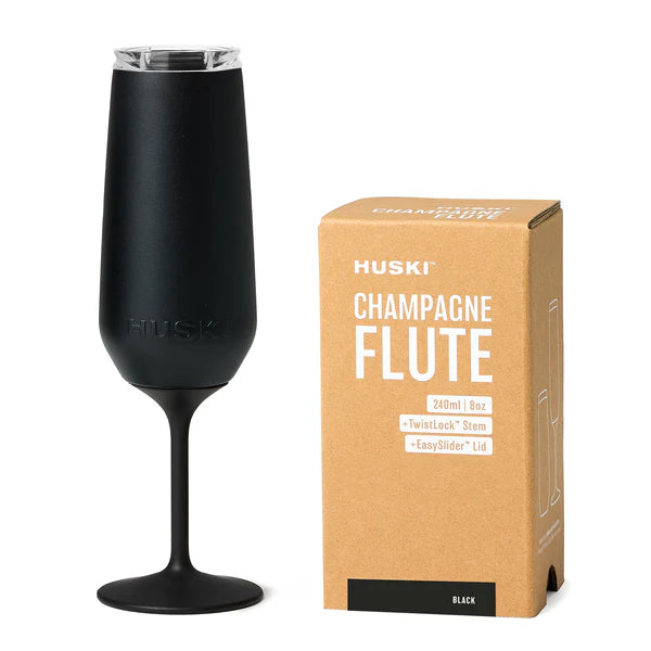 Huski Champagne Flute | Black