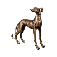 Load image into Gallery viewer, Rudi Greyhound Sculpture | Brass