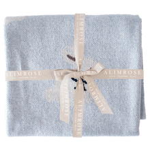 Load image into Gallery viewer, Baby Bunny Blanket Blue