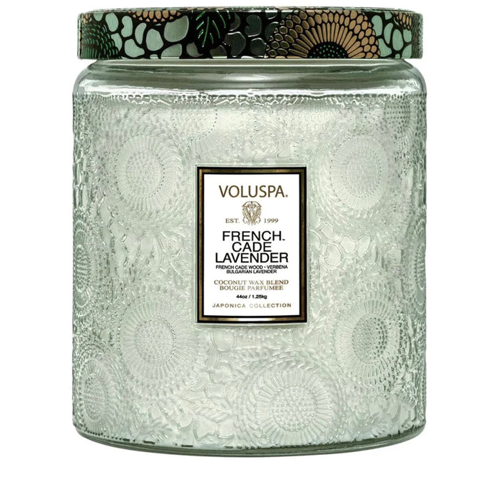 French Cade Lavender Luxe Jar 2 Wick