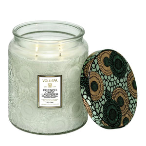 French Cade Lavender Luxe Jar 2 Wick