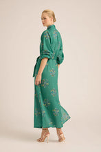 Load image into Gallery viewer, Stevie Fall cupro Dress- Mint