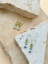 Load image into Gallery viewer, Dolce Dol Ce Peridot And Blue Topaz | 14k Gold Vermeil