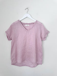 Ellie V Neck | Dusty Rose