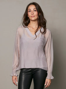 Vanina Blouse | Dusty Purple