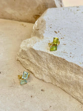 Load image into Gallery viewer, Constellation Stud | Peridot - 14k Gold Vermeil |