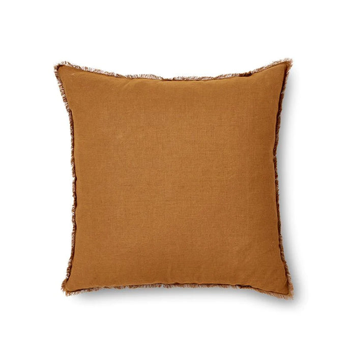 Remy Toffee Linen Cushion 55CM