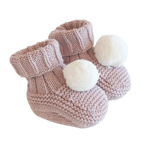 Pom Pom Baby Socks | Petal