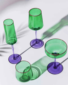 Jaded Vino Glass 2P set
