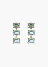 Load image into Gallery viewer, Louise Multi Blue Topaz Drop | Gold