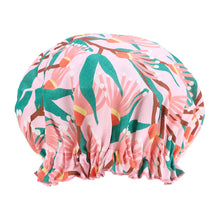 Load image into Gallery viewer, Linen Shower Cap | Blossom Branches