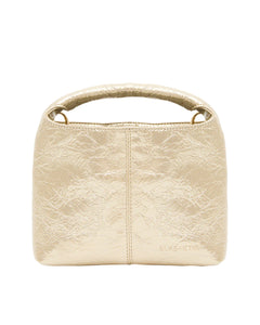 Linton Crossbody | Light Gold Crinkle