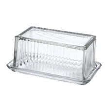 Load image into Gallery viewer, Glass Butter Dish