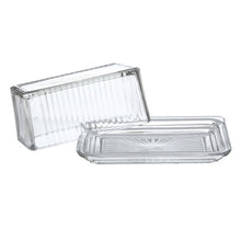 Load image into Gallery viewer, Glass Butter Dish