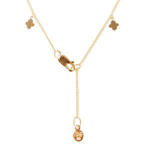 Clover Charm Necklace | Gold