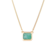 Load image into Gallery viewer, Emerald Crystal Deco Necklace