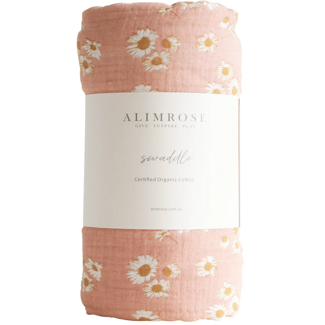 Muslin Swaddle | Little Daisies