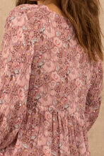 Load image into Gallery viewer, Mirror Floral Dress | Pink