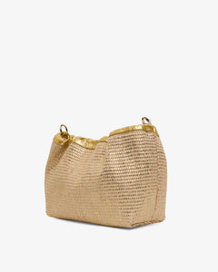 Monty Crossbody | Gold Weave