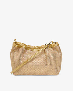 Monty Crossbody | Gold Weave