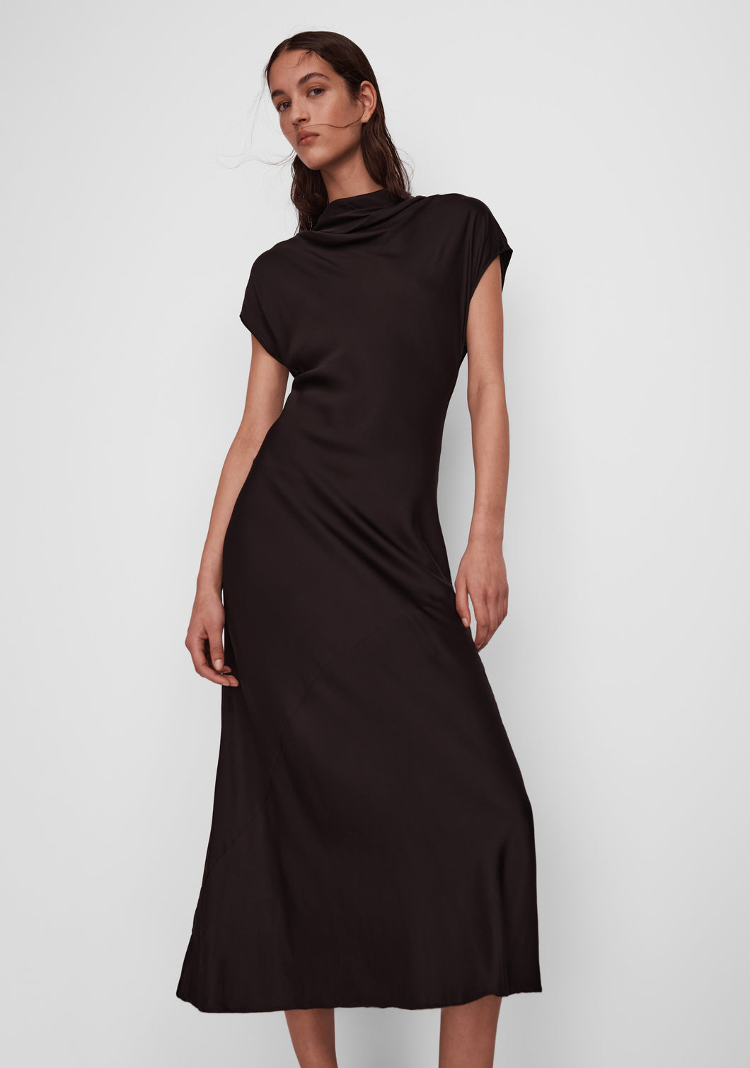 Scarlett Midi Dress | Black