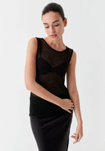 Load image into Gallery viewer, Dita Knit Tank | Black