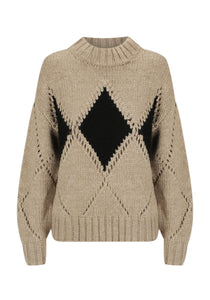 Eden Knit Pullover | Pebble