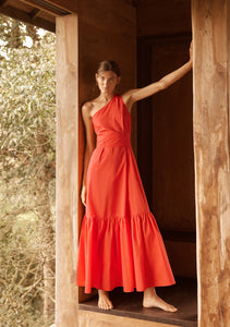 Palma Maxi Dress | Red
