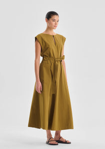 Marique Dress | Tabacco