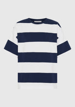 Load image into Gallery viewer, Rory Stripe Tee | Navy