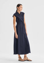 Load image into Gallery viewer, Vera Wrap Dress | Navy
