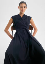 Load image into Gallery viewer, Vera Wrap Dress | Navy
