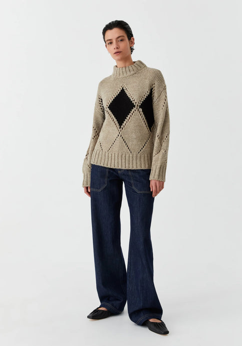 Eden Knit Pullover | Pebble