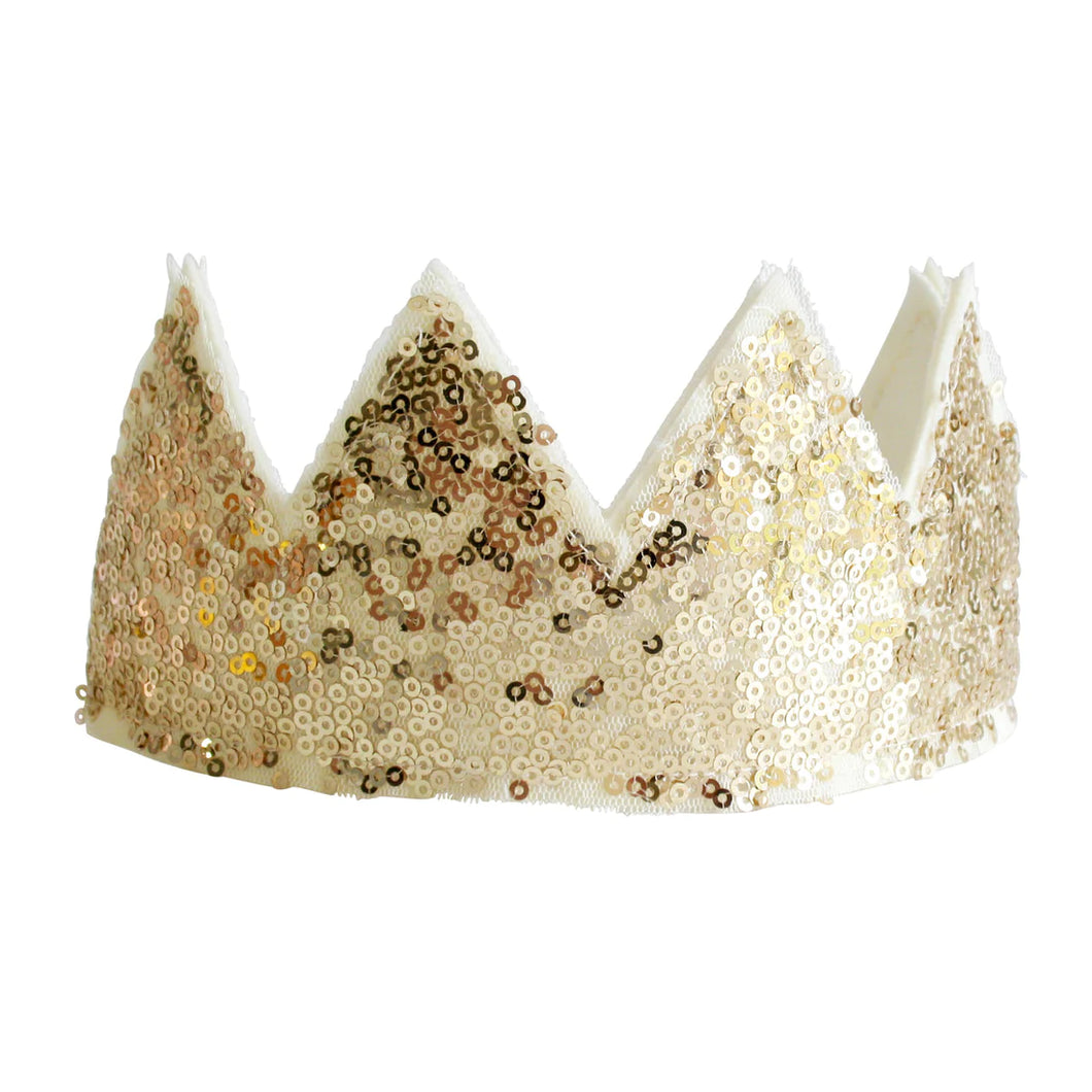 Sequin Crown | Gold