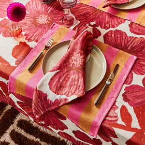 Stripe Candy Napkins | Set of 4