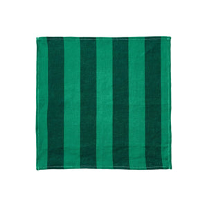 Stripe Emerald Napkins | Set of 4