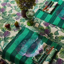 Load image into Gallery viewer, Stripe Emerald Napkins | Set of 4
