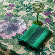 Load image into Gallery viewer, Stripe Emerald Napkins | Set of 4