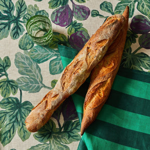 Stripe Emerald Napkins | Set of 4